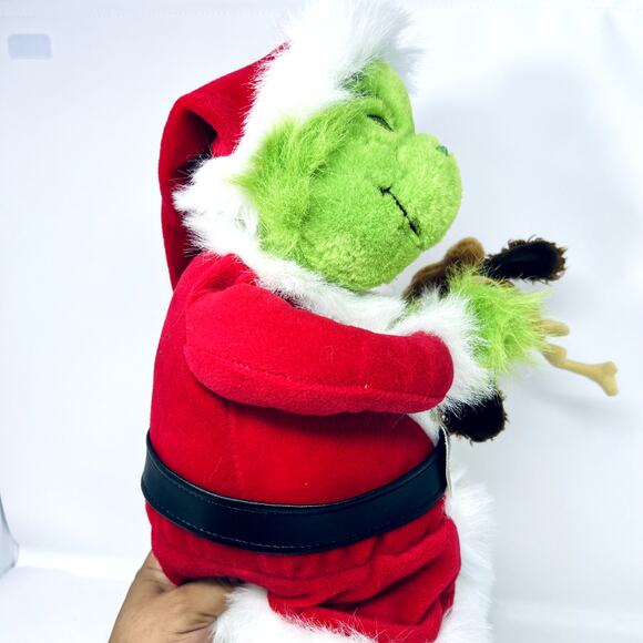 Dr. Seuss Plush Stuffed Animal Toy The Grinch Stole Christmas Max Dog Collect - Picture 8 of 8